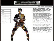 Tablet Screenshot of elvis-studio-and-concert-records.de